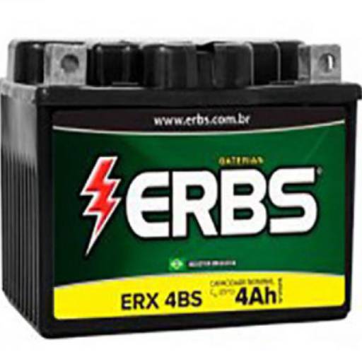 Comprar o produto de Bateria para Moto - 4 amperes - ERBS em Baterias para Motos pela empresa Acelera Auto Peças em Praia Grande, SP por Solutudo