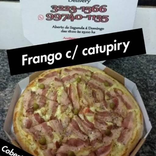 Comprar o produto de Pizza Frango Catupiry em Pizzas pela empresa Naka's Pizzaria em Bauru, SP por Solutudo