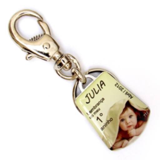 Chav. Chapinha Metálica COD 717 - Chapinha Sino em São José do Rio Preto, SP por Public Gráfica e Brindes