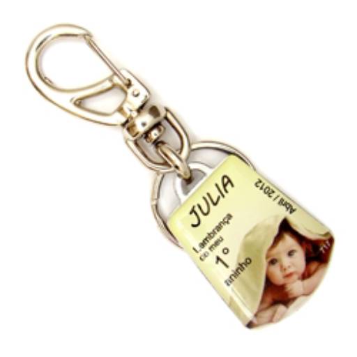 Chav. Chapinha Metálica COD 717 - Chapinha Sino em São José do Rio Preto, SP por Public Gráfica e Brindes