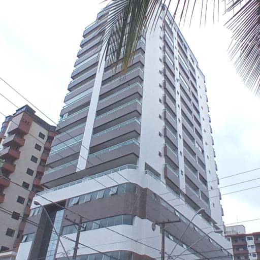 Apartamento com 2 dormitórios à venda, 71 m² por R$ 356.000 - Canto do Forte - Praia Grande/SP.