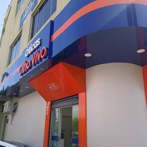 Fachada em ACM em Americana, SP por 100tral Comunicação Visual 