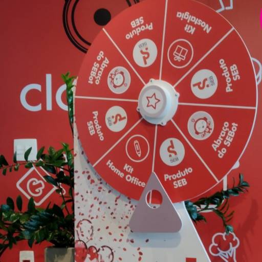 Roleta Para feiras personalizada