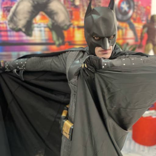 Personagem vivo Batman bh