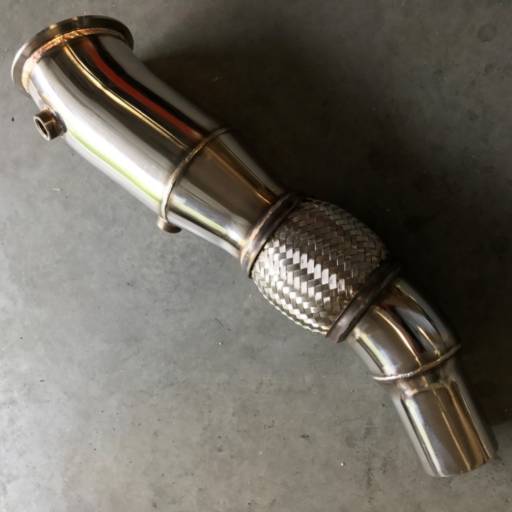 Downpipe Bmw 120 320 328 N20/ F22/ F30/ F32/ F33 - Inox 304 por Bull Pipe Serviços Especiais