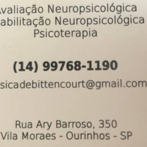 Comprar o produto de Reabilitação neuropsicologica  em A Classificar pela empresa Neuropsicóloga Jéssica Pascoal de Bittencourt em Ourinhos, SP por Solutudo