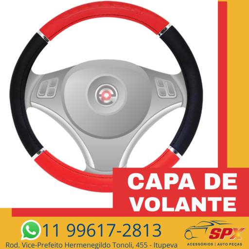 CAPA DE VOLANTE - DIVERSAS CORES  em Itupeva, SP por Spx Acessórios e Autopeças