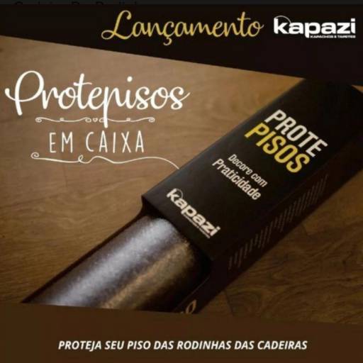 Protepiso Tapete Protetor de Piso Para Cadeira De Rodinha - Transparente 85cm x 120cm Kapazi em Curitiba, PR por Stylus buy Shop