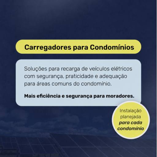 Carregadores para Condomínios em Santa Maria