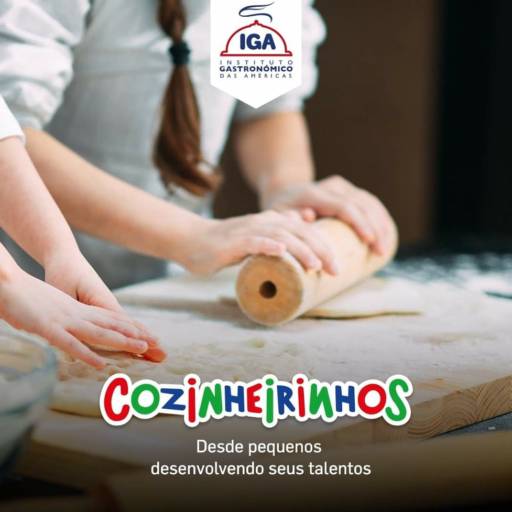 Comprar o produto de Cozinheirinhos em Cursos pela empresa IGA - Instituto Gastronômico das Américas  em Jundiaí, SP por Solutudo