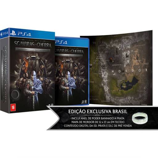 Middle-earth Shadow of War Edição Limitada - PS4 por IT Computadores, Games Celulares