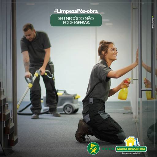 Limpeza pós obra