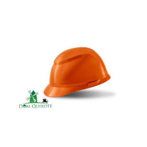 Capacete classe B Laranja - s/ acessórios em Jundiaí, SP por Dom Quixote Equipamentos de Proteção Individual