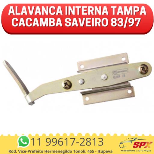 	ALAV INT TAMPA CACAMBA SAVEIRO 83/97  em Itupeva, SP por Spx Acessórios e Autopeças