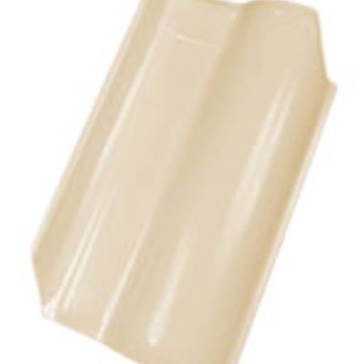 TELHA ESMALTADA MARFIM
