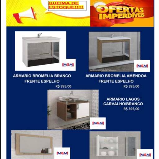 Queima de estoque Armários, espelheiras, balcão de cozinha em Boituva, SP por Solução Materiais e Equipamentos