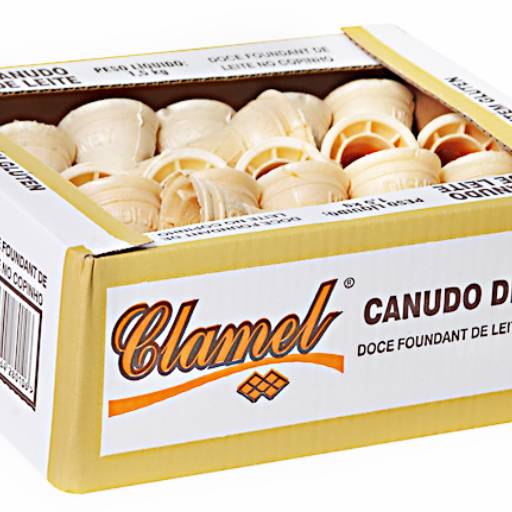 Canudo de leite Clamel c/50un