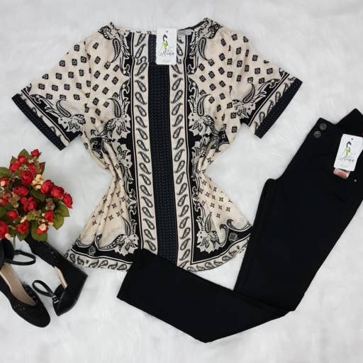 Blusa cetim por Dona Nina Boutique