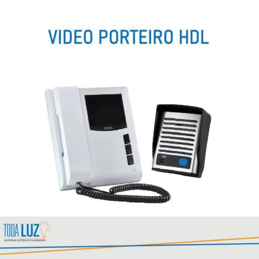Comprar o produto de Vídeo Porteiro HDL em Materiais Elétricos pela empresa Toda Luz Materiais Elétricos e Iluminação em Atibaia, SP por Solutudo