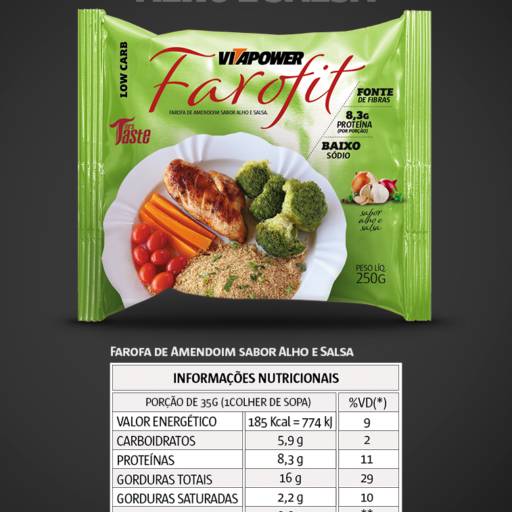 Farofa Fit Vitapower por Center Fit Suplementos 
