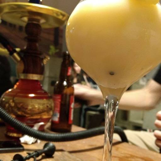 Drink de abacaxi com coco 