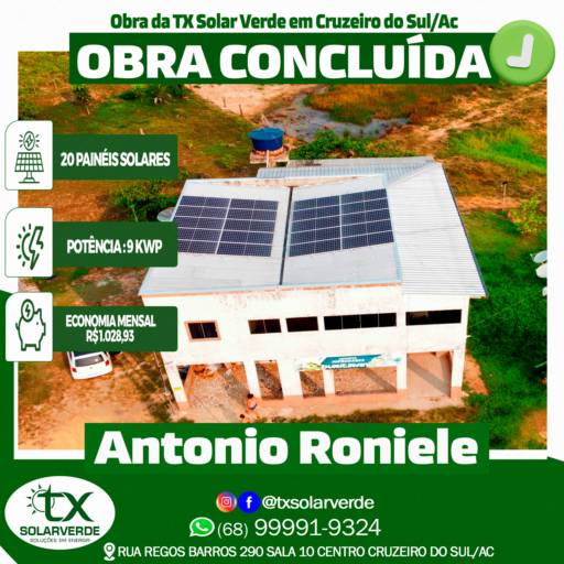 Antonio Roniele em Cruzeiro do Sul-AC