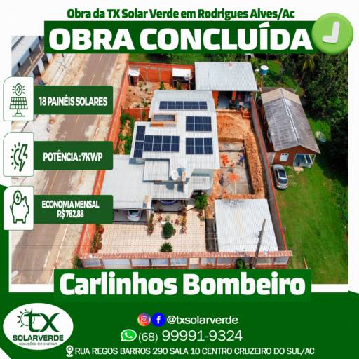 Carlinhos Bombeiro em Rodrigues Alves-AC