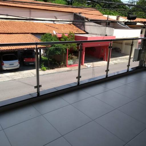 Corrimão, guarda corpo de vidro por Serralheria Spaço Corrimão