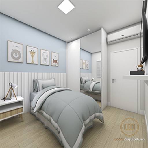 Comprar o produto de Projeto de Dormitório Infantil  em Nossos Serviços pela empresa Loom Arquitetura em Americana, SP por Solutudo