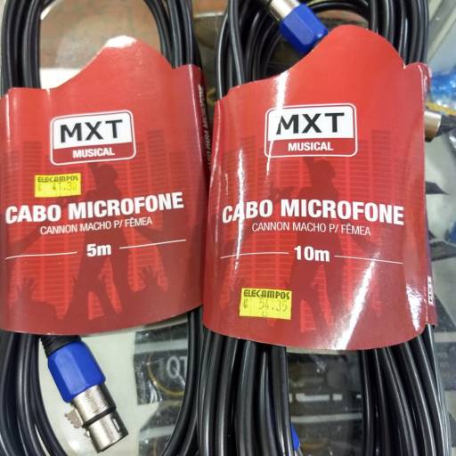 Comprar o produto de Cabo microfone em A Classificar pela empresa Eletrônica Campos em Bauru, SP por Solutudo