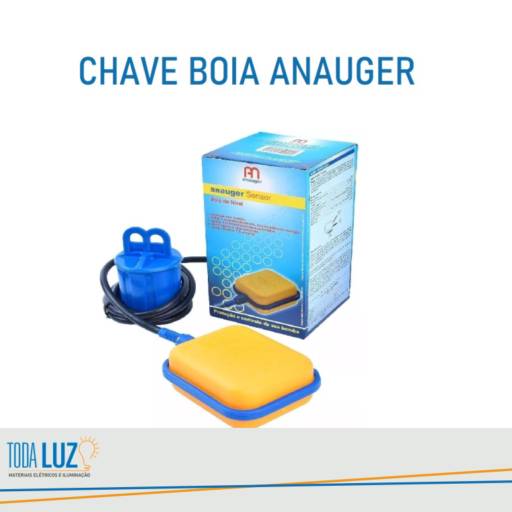 Chave Boia Anauger por Toda Luz Materiais Elétricos e Iluminação