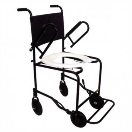 CADEIRA DE BANHO ESCAMOTEAVEL  por Cirúrgica Jundiaiense