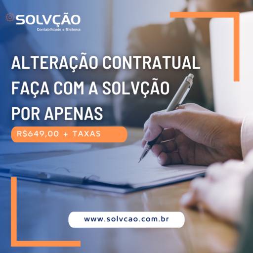 Alteração Contratual