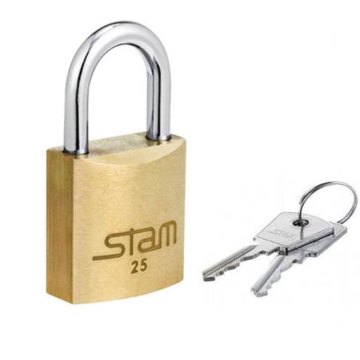 Cadeado Stam 25mm em Foz do Iguaçu, PR por Oeste Chaves