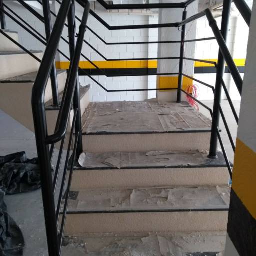 Corrimão de ferro por Serralheria Spaço Corrimão