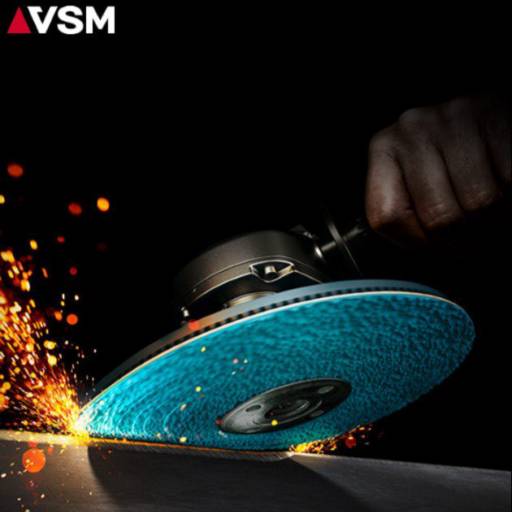 VSM DISCO FIBRA ACTIROX AF890 com TOP SIZE E AF799 por Methallum Distribuidor Industrial