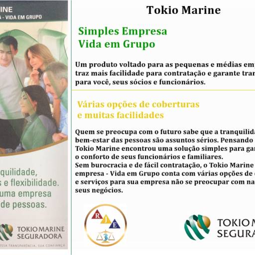Tokio Marine - Simples Empresa  Vida em Grupo
