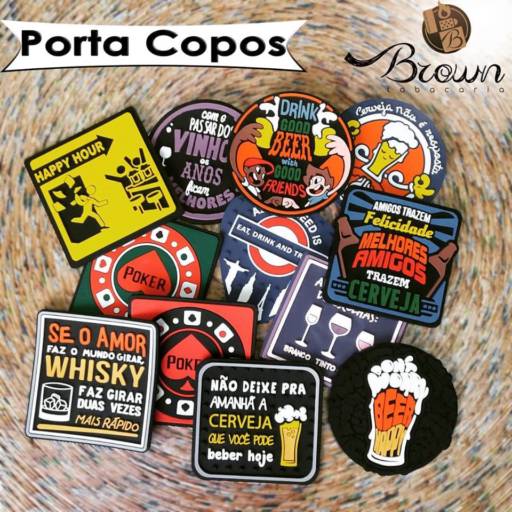 Porta Copos Emborrachados