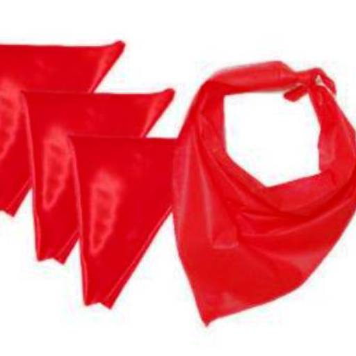 1116 - Kit lenço vermelho em Tietê, SP por Fantasia & Folia