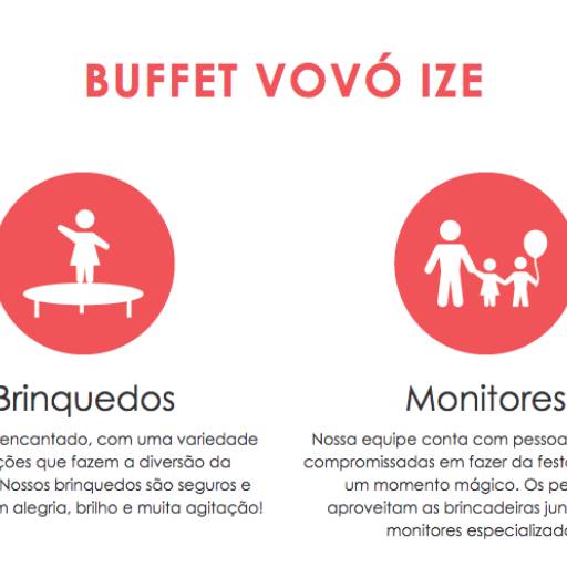 Comprar o produto de Buffet Vovó Ize em A Classificar pela empresa Buffet Vovó Ize em Jaboticabal, SP por Solutudo