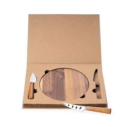 18631 Kit Queijo 3 Peças em São José do Rio Preto, SP por Public Gráfica e Brindes