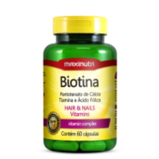 Comprar o produto de Biotina 60caps Maxinutri em Outros pela empresa Coisas da Terra Produtos Naturais em Americana, SP por Solutudo