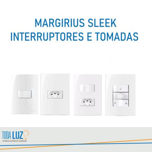 Comprar o produto de Margirius Sleek em Materiais Elétricos pela empresa Toda Luz Materiais Elétricos e Iluminação em Atibaia, SP por Solutudo