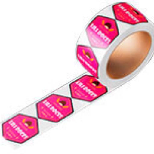 RÓTULO BOBINA - BOPP TRANSPARENTE COM TINTA BRANCA em São José do Rio Preto, SP por Public Gráfica e Brindes