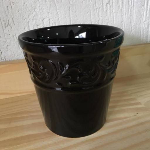 Vaso Cerâmica Preto