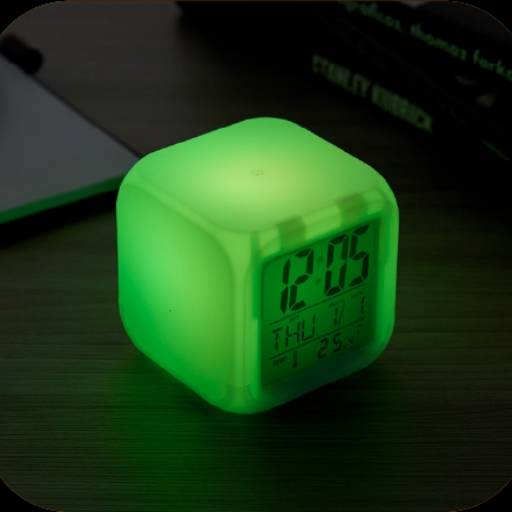 Relógio Digital Led Acende No Escuro