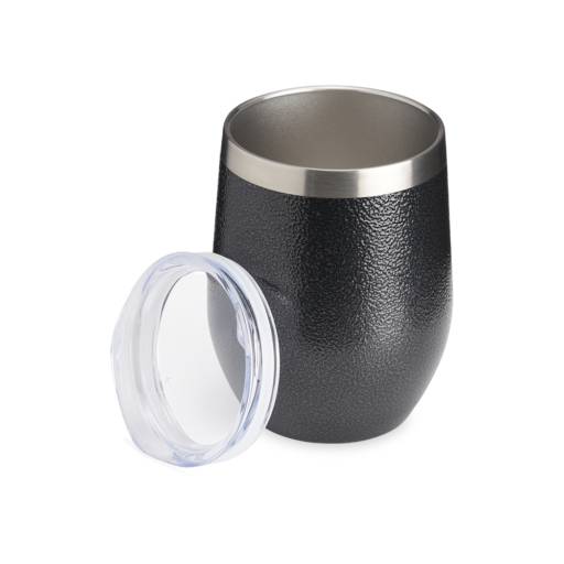 14726T Copo Inox Texturizado Parede Dupla 320ml em São José do Rio Preto, SP por Public Gráfica e Brindes