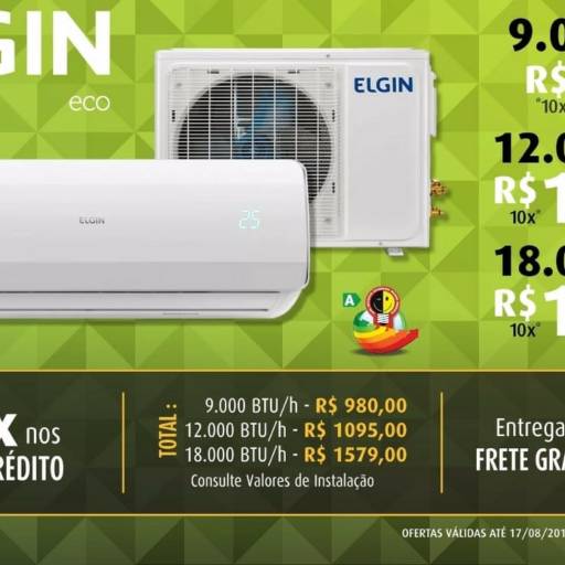Comprar o produto de Elgin convencional em A Classificar pela empresa Ribeiro Climatização em Ourinhos, SP por Solutudo