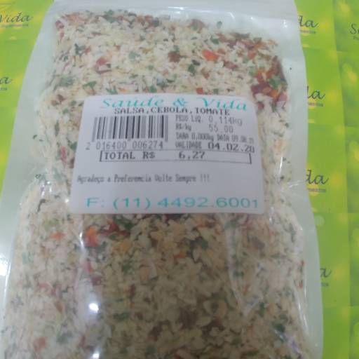 Salsa, cebola, tomate por Saúde e Vida