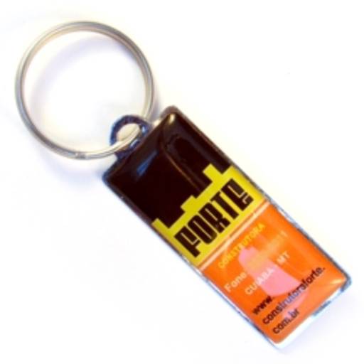 Chav. Chapinha Metálica COD 700 - Chapinha 4,5x2cm em São José do Rio Preto, SP por Public Gráfica e Brindes